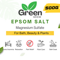 Epsom Salt – Magnesium Sulphate for Bath, Pain Relief & Plants