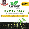 Premium Humic Acid Fertilizer for Plants | Organic Soil Conditioner for Root Growth, Vegetables, Flowers, Indoor Plants, Lawn, Trees