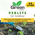 Perlite for Plants 2.5 Liter | Premium Horticultural Perlite | Soil Aeration & Drainage Booster
