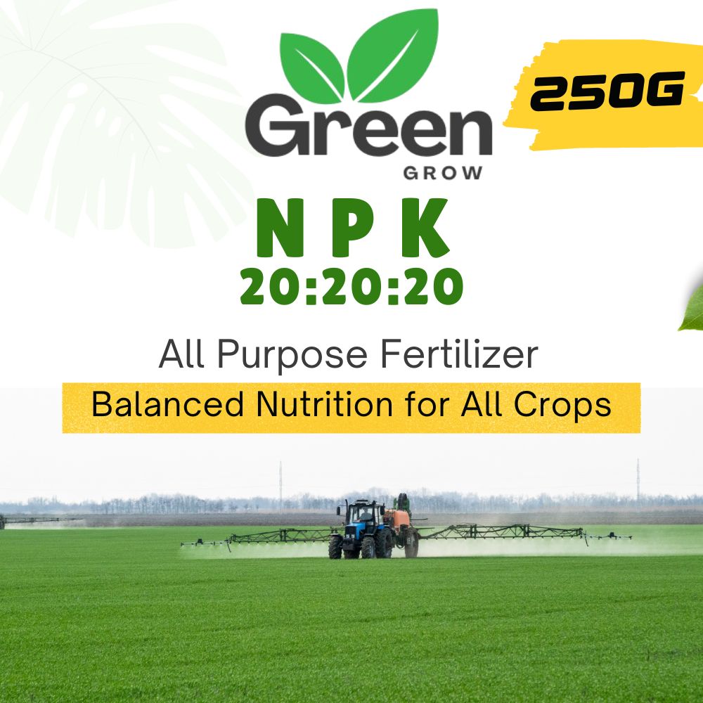 NPK 20-20-20 | Complete Balanced Fertilizer for Fast Growth, Strong Roots & Higher Yield